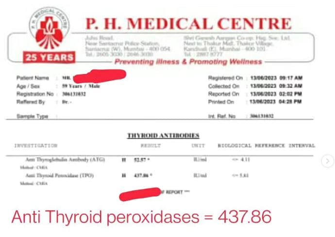 thyroid patient