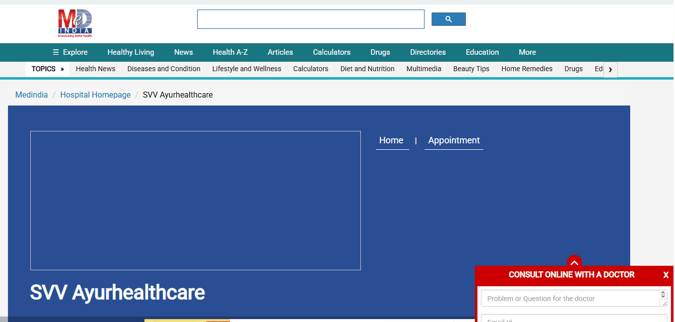 piles best clinic svv ayurhealthcare suggested by medindia.net