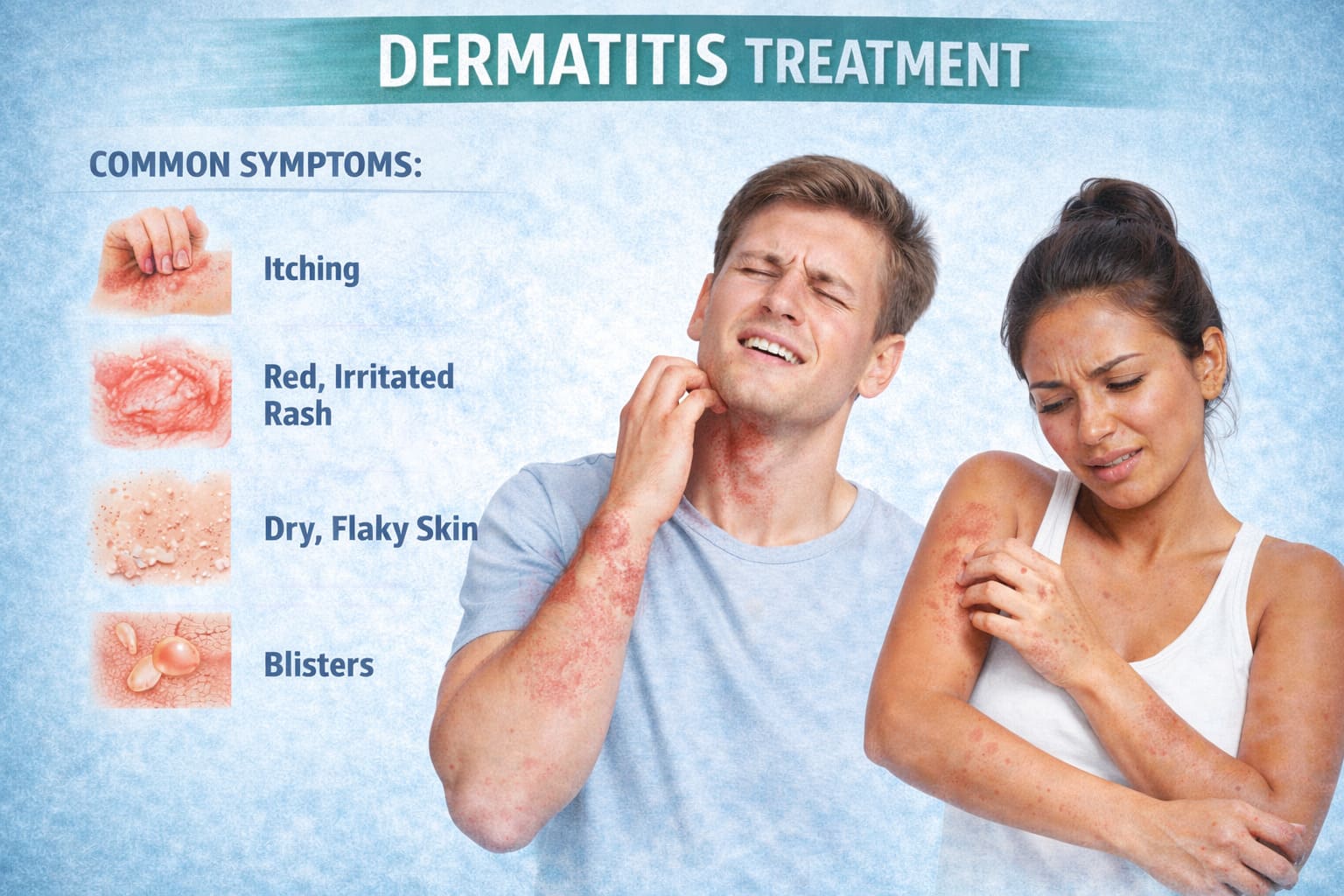 Dermatitis skin inflammation treatment