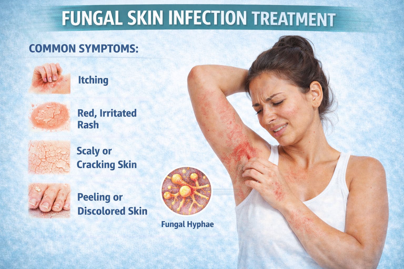 Fungal skin infection treatment