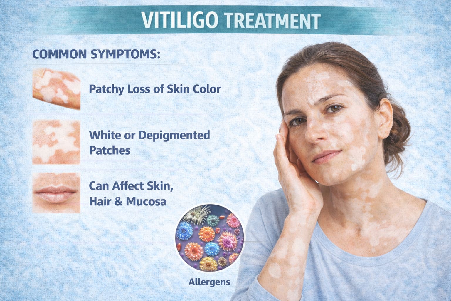 Vitiligo treatment for white patches